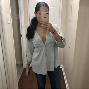 Zara oversized Cargo Top